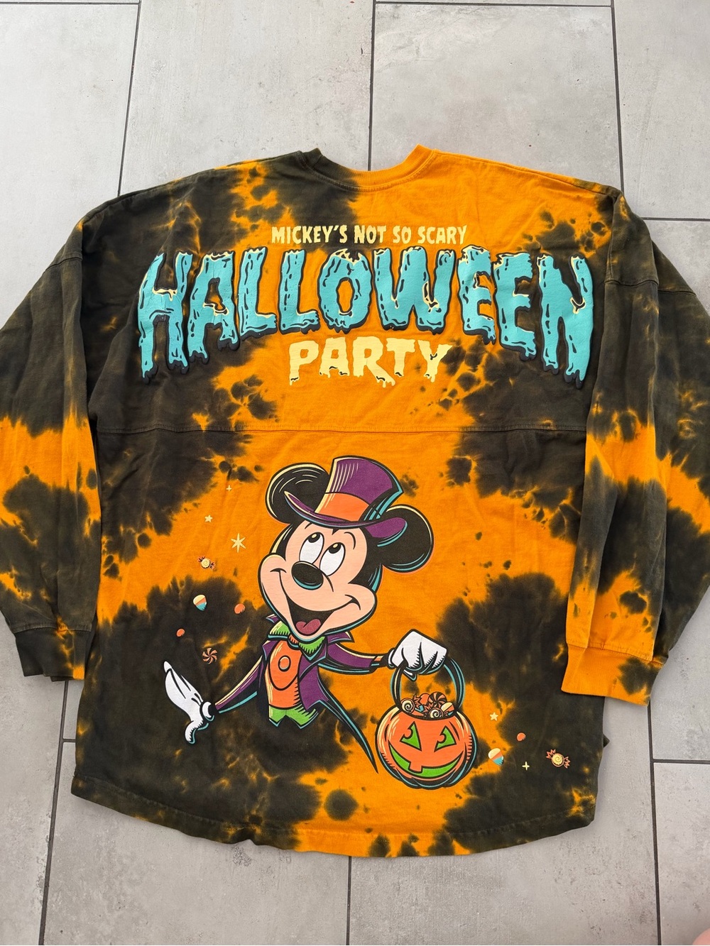 Disney Parks Spirit Jersey Mickey’s Not So Scary Halloween Party 2022 L